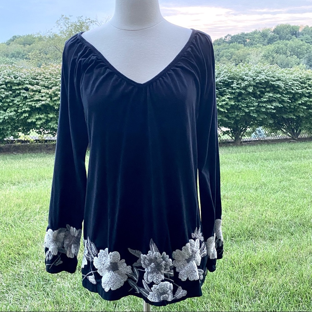 🌹HP🌹Johnny Was Long Sleeve Top